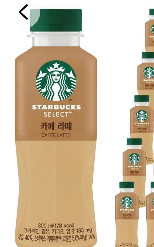 스타벅스 셀렉트 카페 라떼 300ml 24개