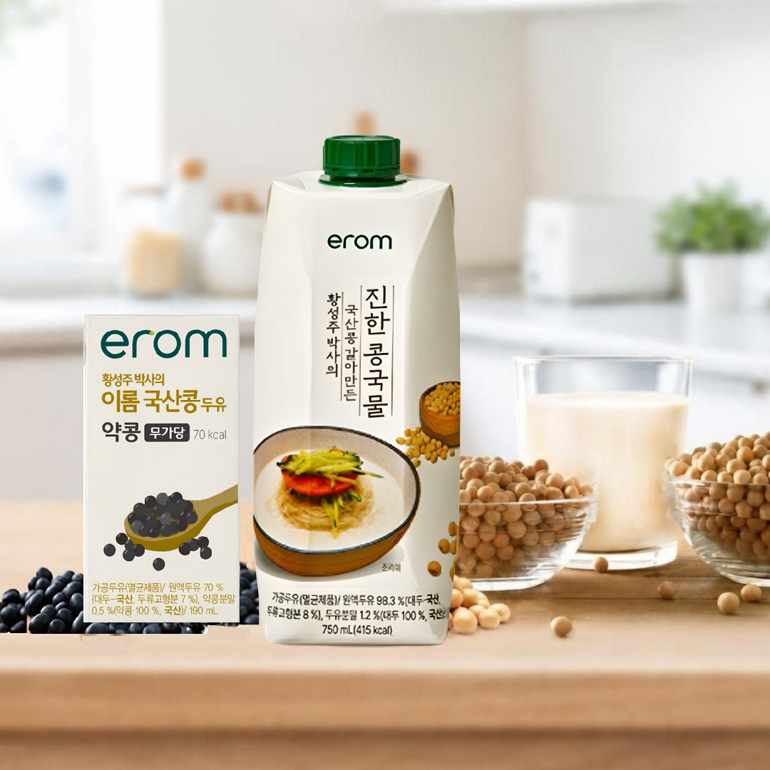 이롬 국산콩 갈아만든 진한 콩국물 750ml