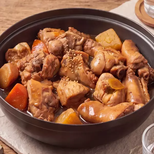 춘천 가마솥 간장 찜닭 1kg