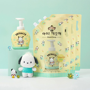 아이깨끗해x포차코 핸드워시 1.8L 3개