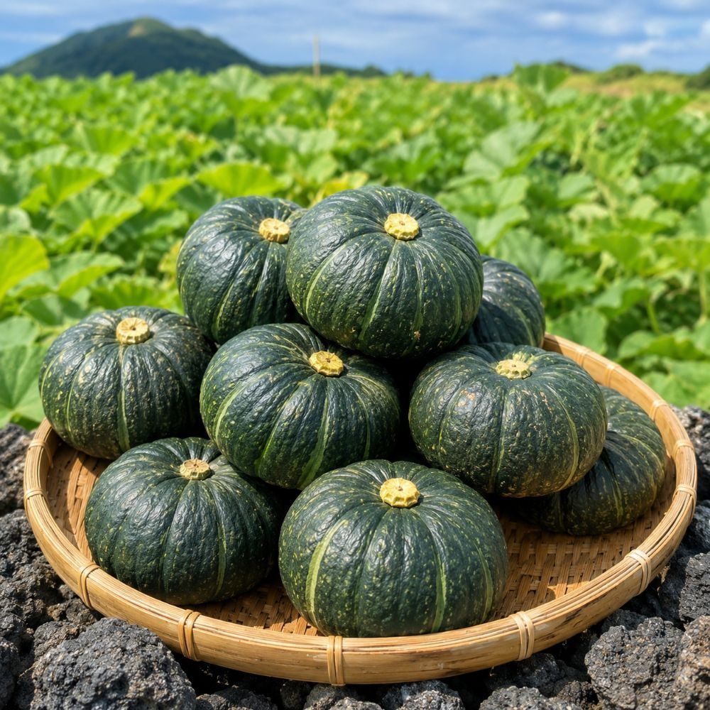 제주 미니 단호박 로얄과 6kg