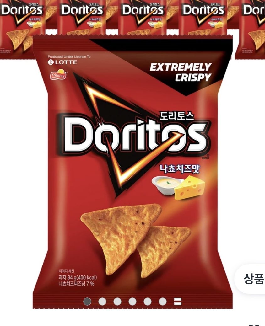 도리토스 나쵸치즈맛 84g 12개