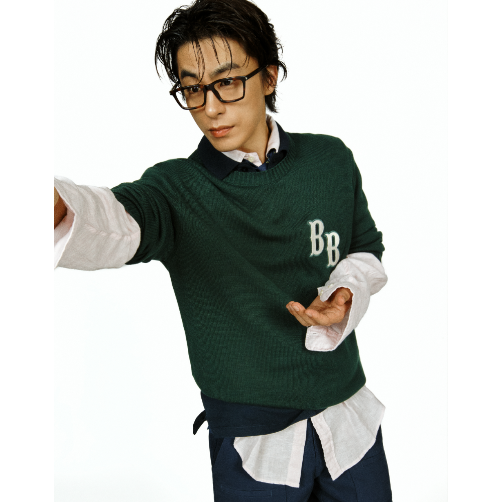 브룩스 브라더스 수피마 골든플리스 로고티