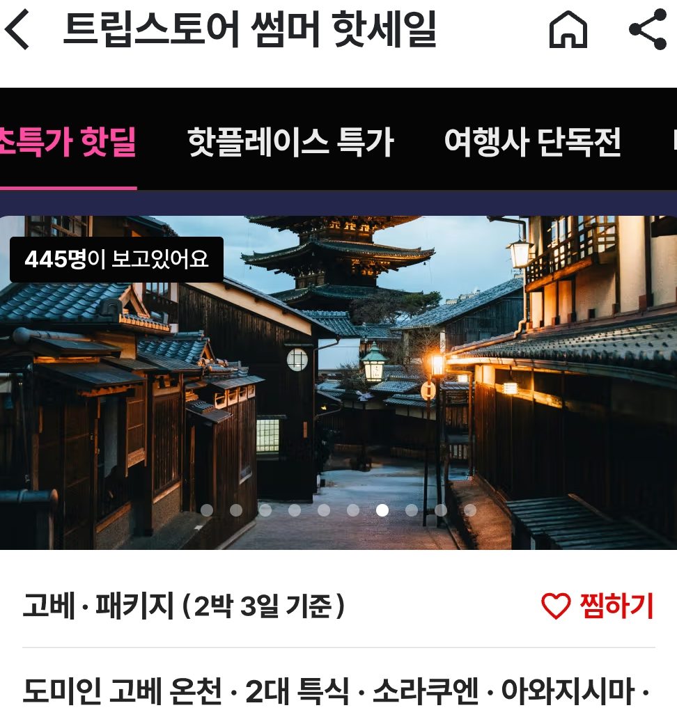 고배 2박3일 패키지