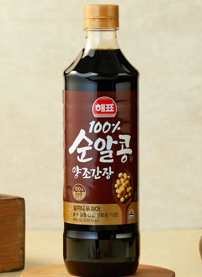 해표 순알콩간장 840ml 2개
