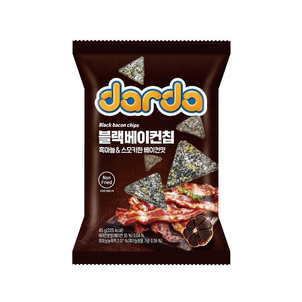 다르다 블랙베이컨칩 12개