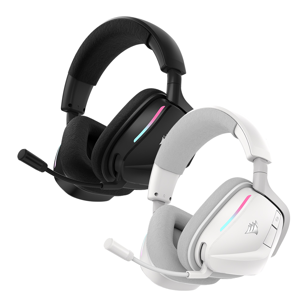 커세어 VOID v2 RGB 무선 게이밍 헤드셋 판다