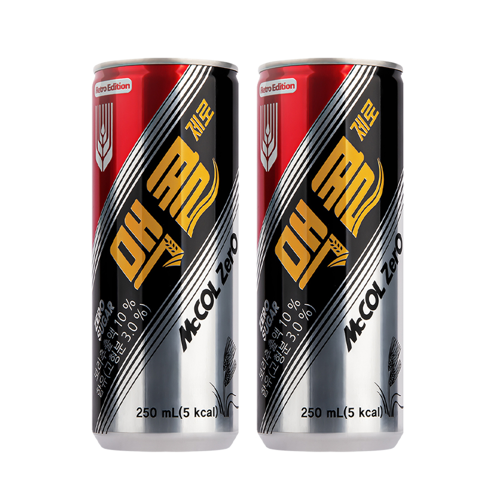맥콜제로 250ml 30캔