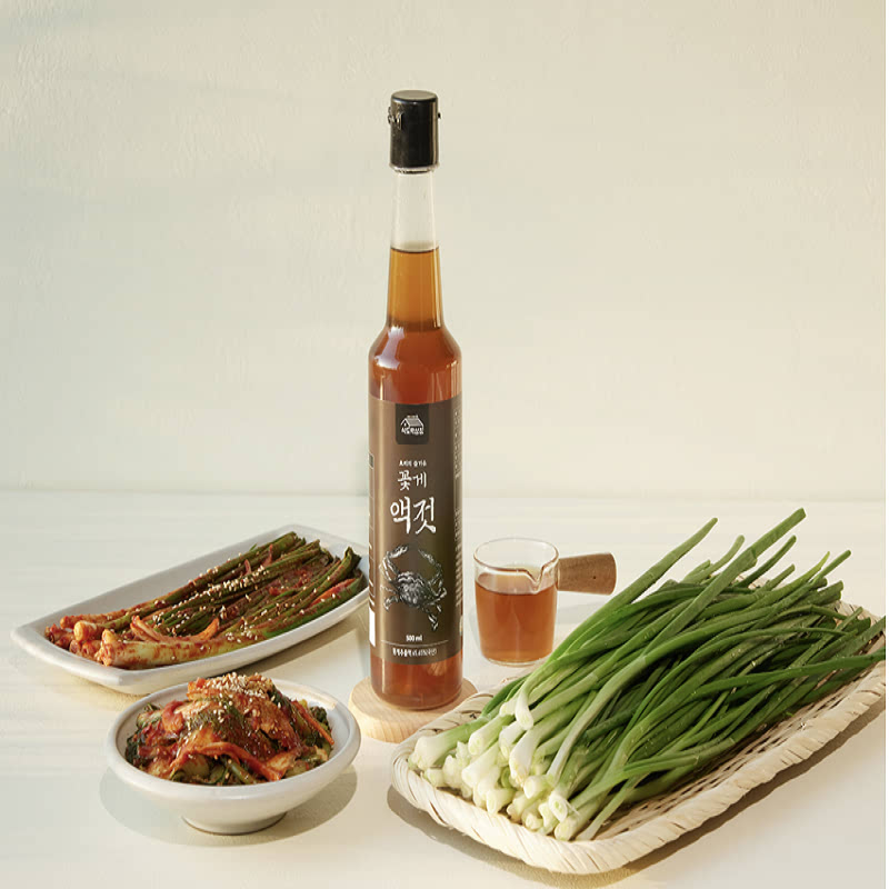 부안 꽃게액젓500ml 2개 무배