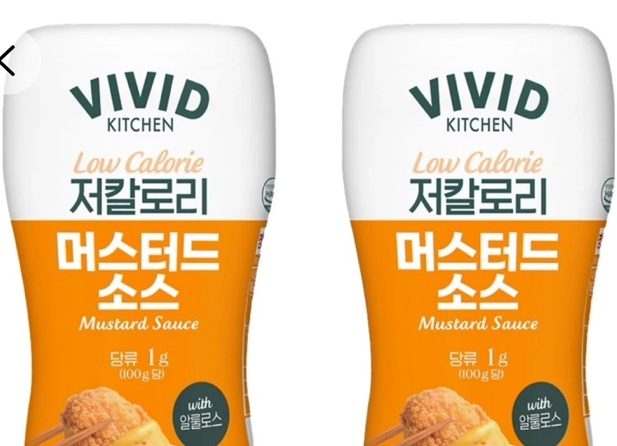 비비드키친 머스터드소스 320g 2개