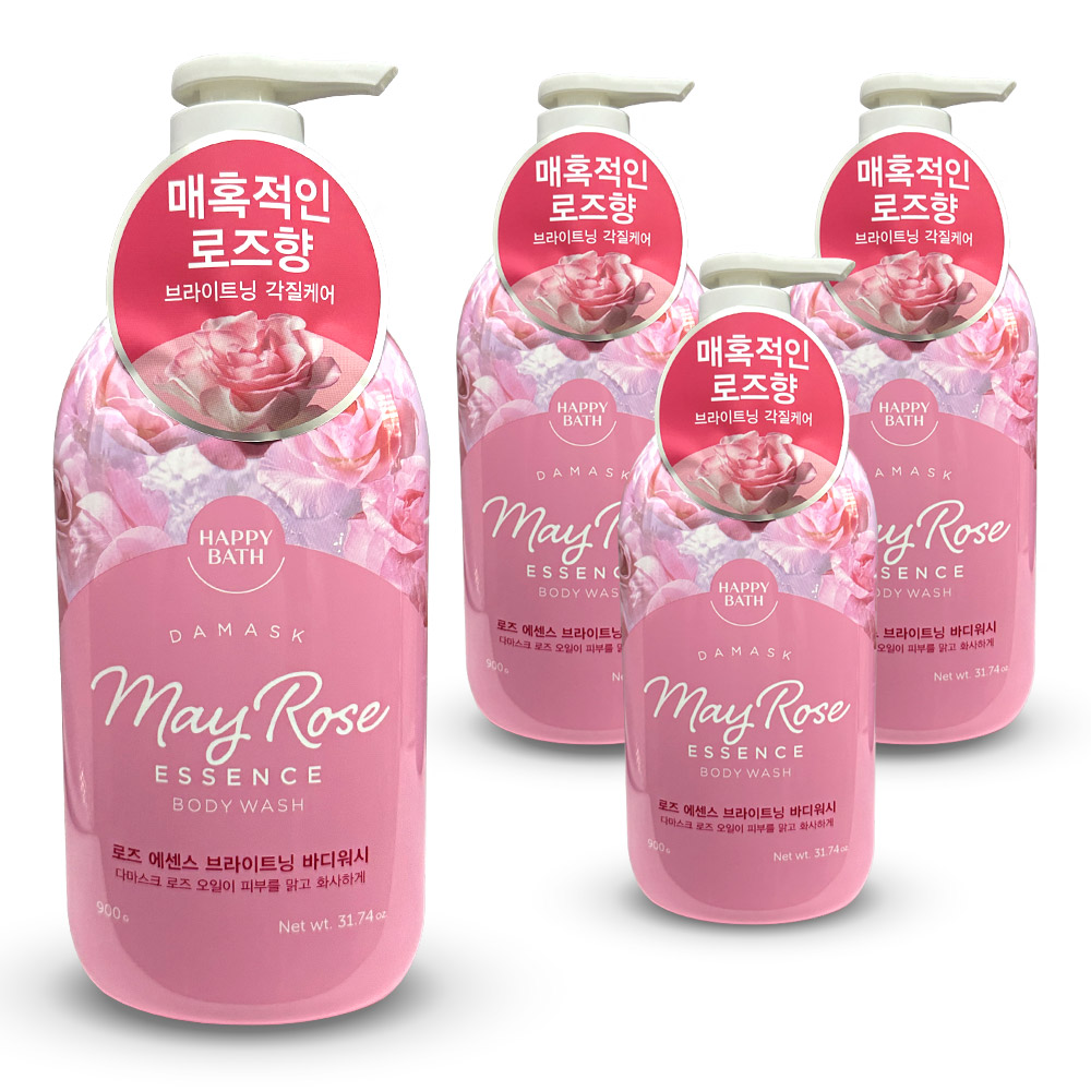 해피바스 바디워시 900g 3개
