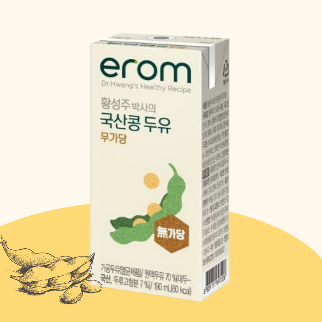 이롬 무가당 두유 190ml 16팩