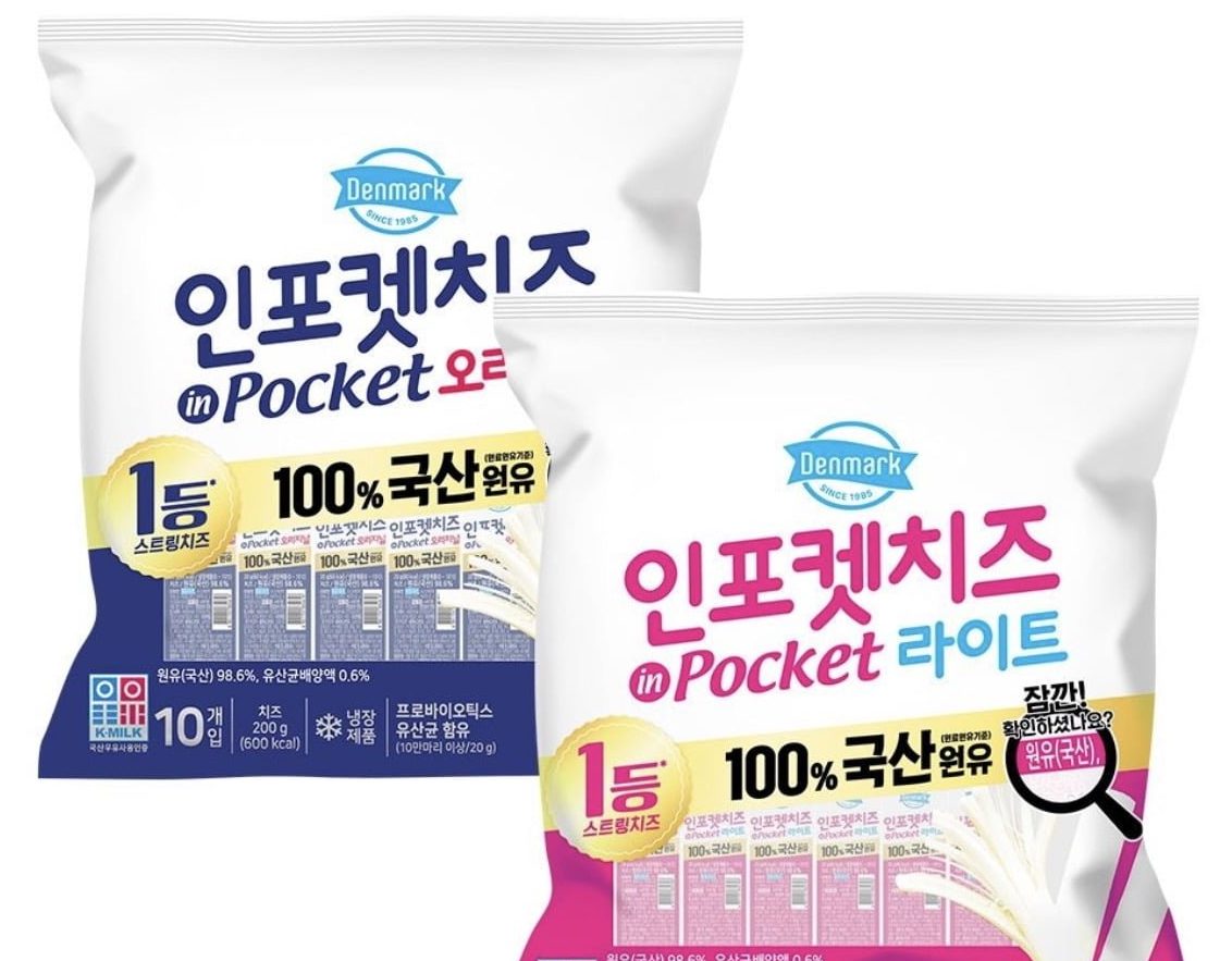 동원 덴마크 인포켓치즈 30개