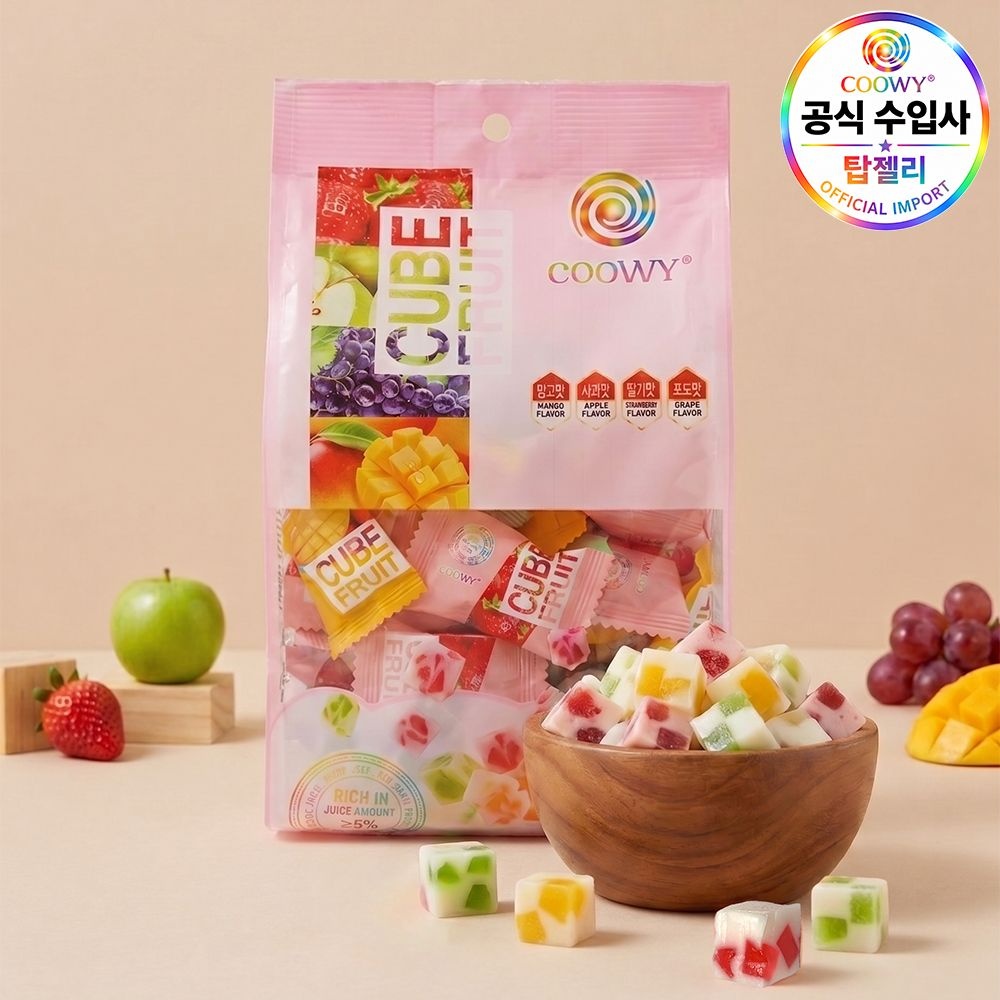 큐브 요거트젤리 4가지맛 300g 2개